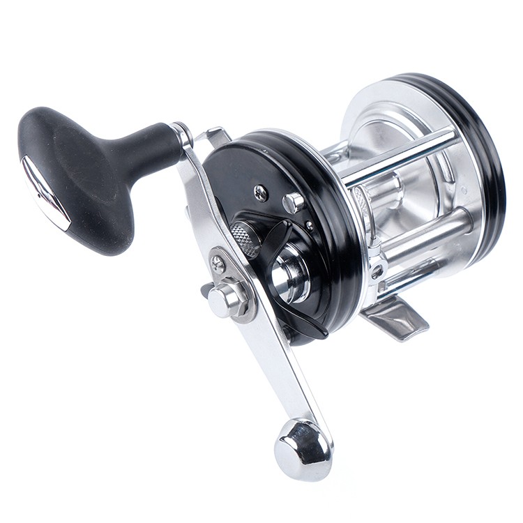 打黑鼓轮冰钓雷强鱼钓鱼线轮亚马逊保修轮船金属海钓路亚锚强卸力