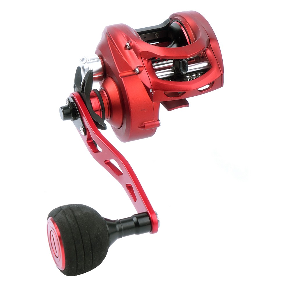 新款路亚轮大水滴远投防炸线打黑大刹车力筏钓高速比渔轮