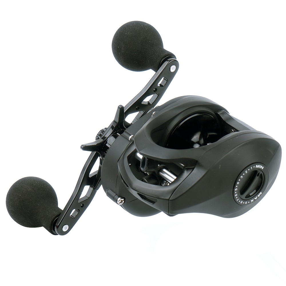 新款路亚轮大水滴远投防炸线打黑大刹车力筏钓高速比渔轮