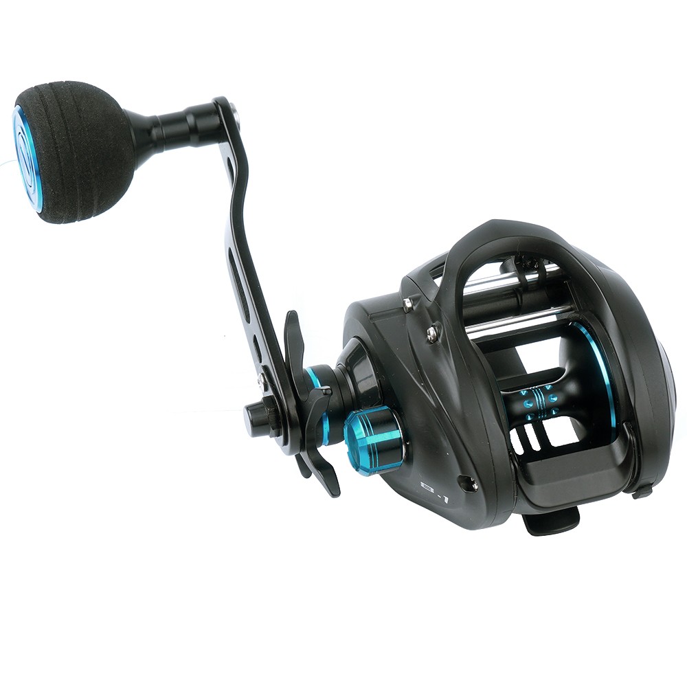 路亚轮大水滴远投防炸线打黑大刹车力筏钓高速比渔轮